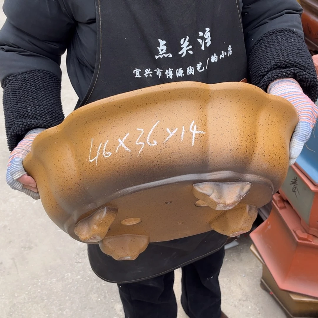 紫砂花盆盆景艺术