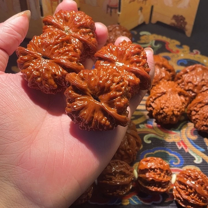 知***境文玩核桃狮子头333