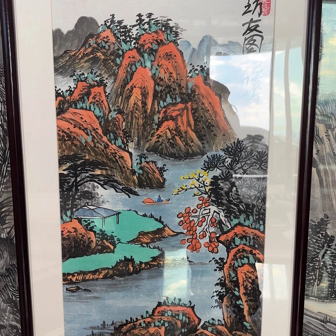横款精品书画作品欣赏作品