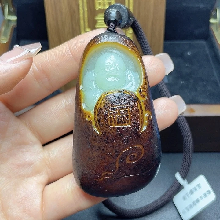 和田玉挂件未镶嵌用****8T