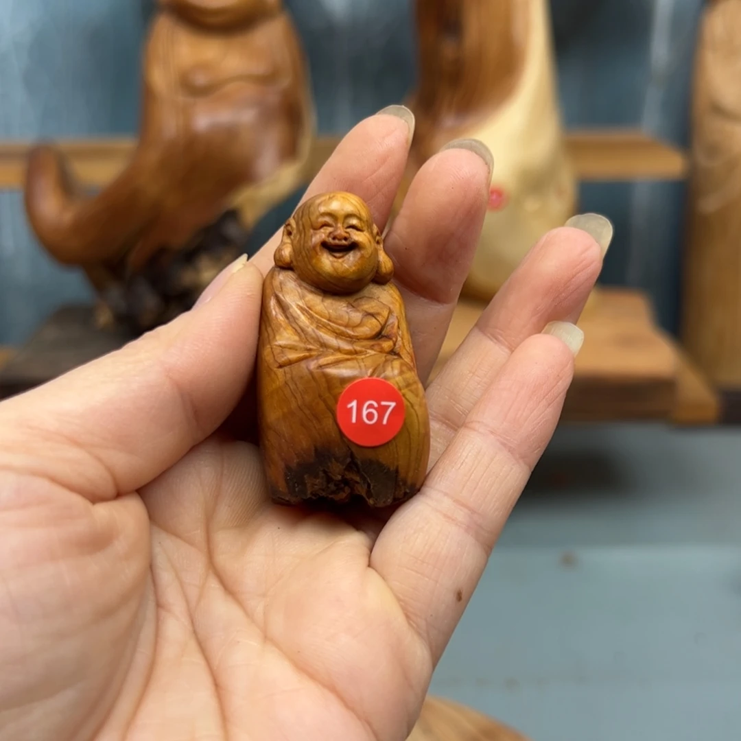 用***9木崖柏木摆件手把件