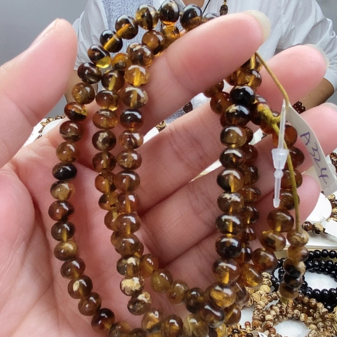 琥珀未镶嵌裸石琥珀6随机发