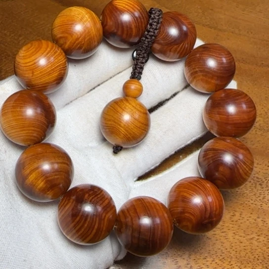 柏木（崖柏）全陈化老料把件串