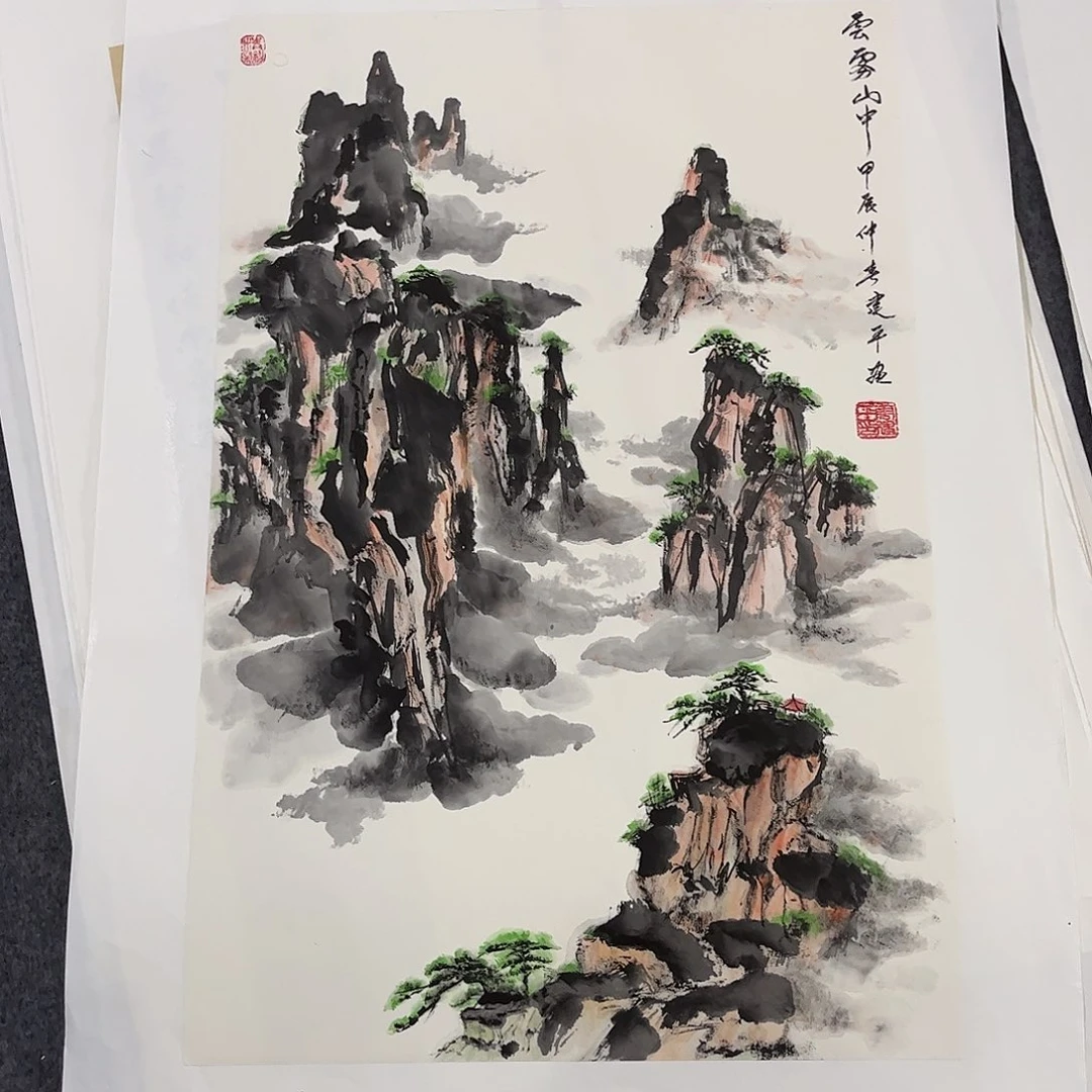 国画DT国画单幅任发46x70
