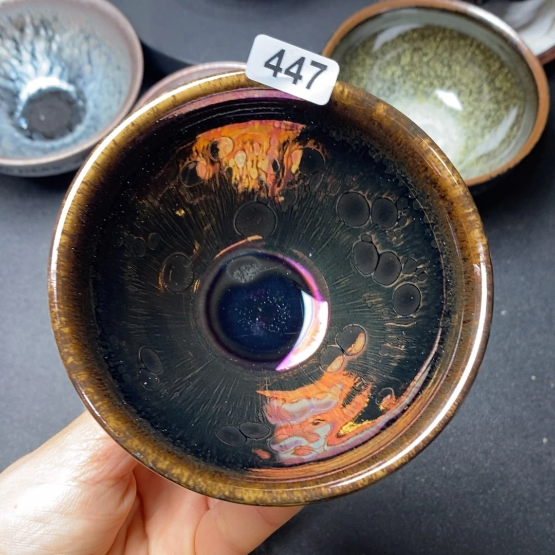 茶盏建窑建盏主人杯447