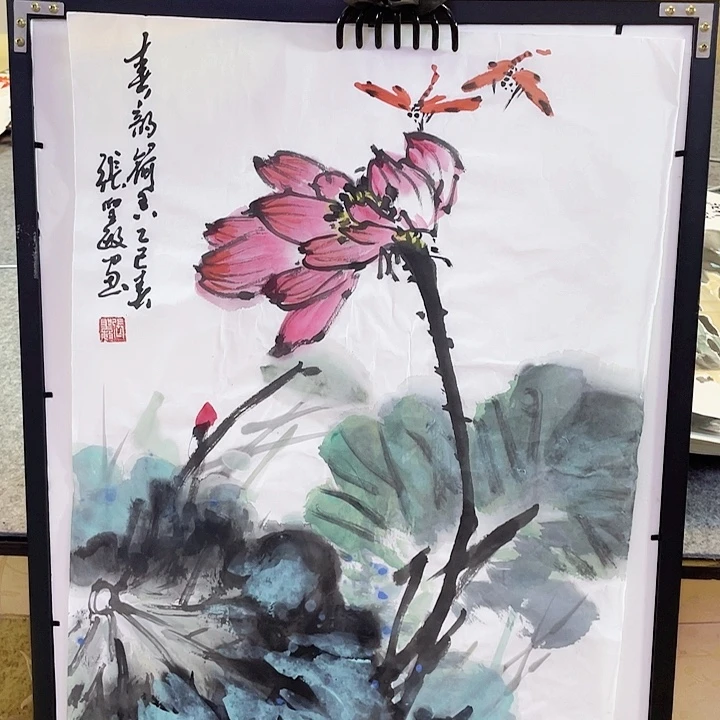 国画张圣敏先生纯手绘作品