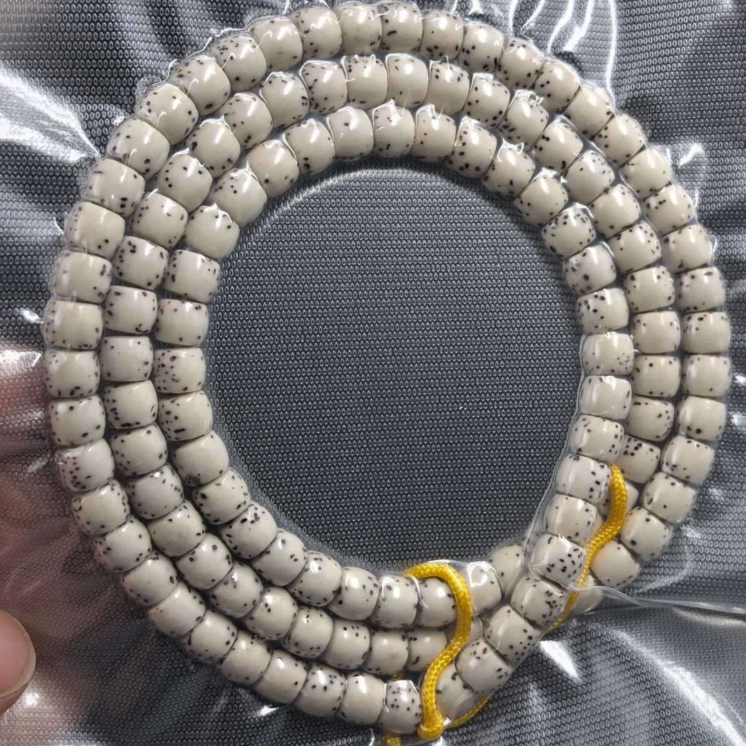 海南原生态星月菩提5*6吊坠108颗