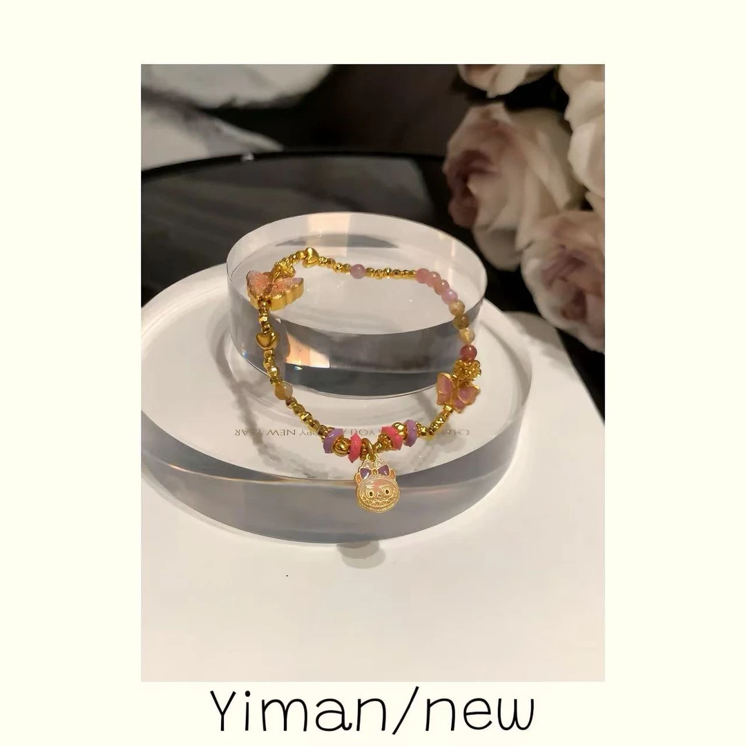 铜合金珐琅手链 重工彩色创意国风手链MZ3715