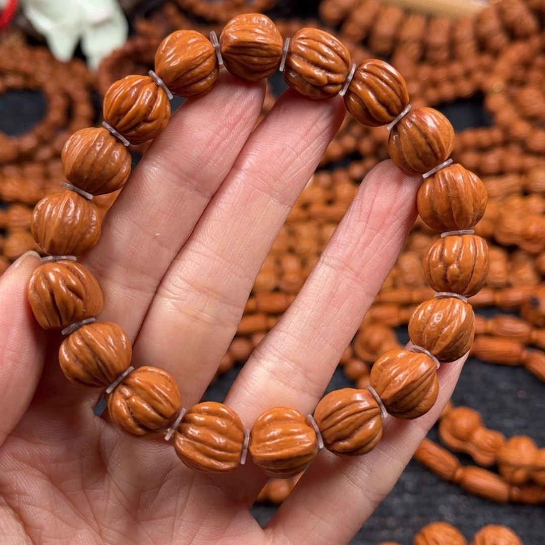 手串文玩核桃C14桃核手串