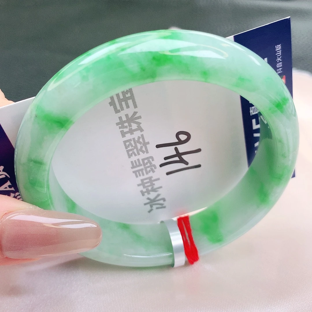 翡翠未镶嵌手镯缅甸天然a货翡翠