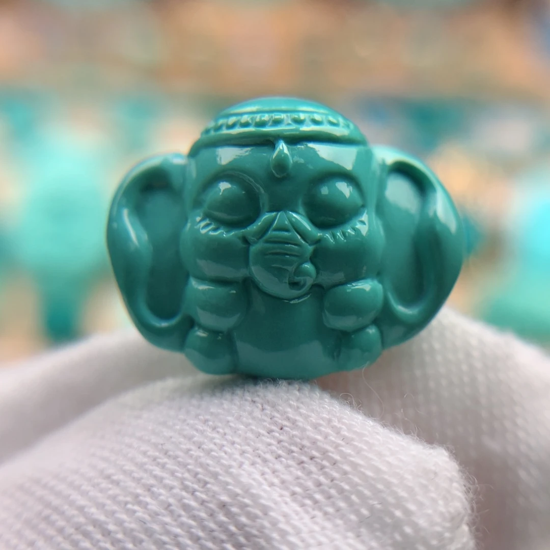 绿松石珠宝奇石未镶嵌