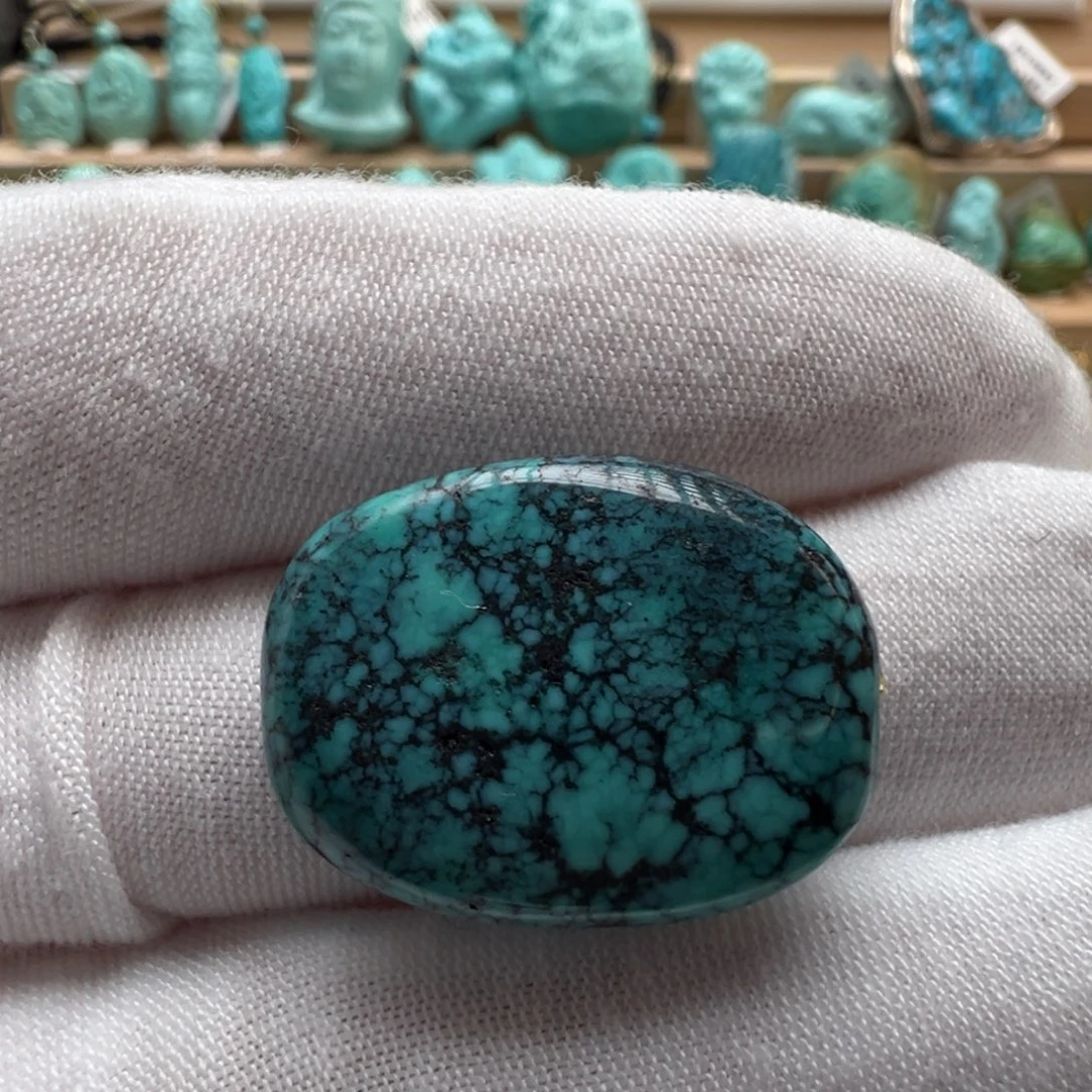 绿松石未镶嵌配饰19.6*25.6