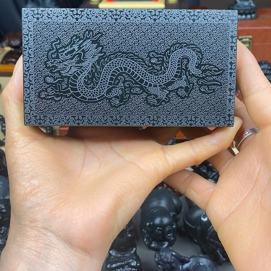 正***义和田玉（青玉）未镶嵌摆件