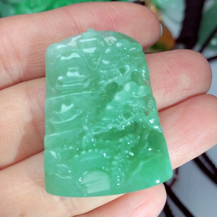 翡翠吊坠(不含链)未镶嵌