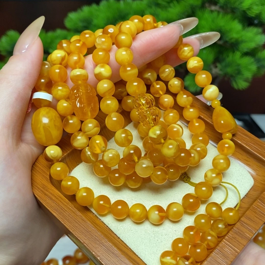 【闪购商品】未镶嵌颈饰蜜蜡项链