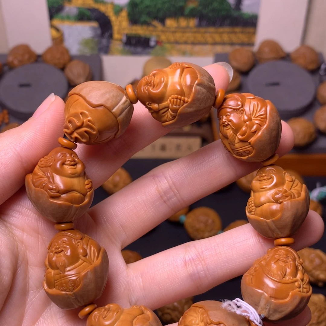 橄榄核手串/手链和气生财