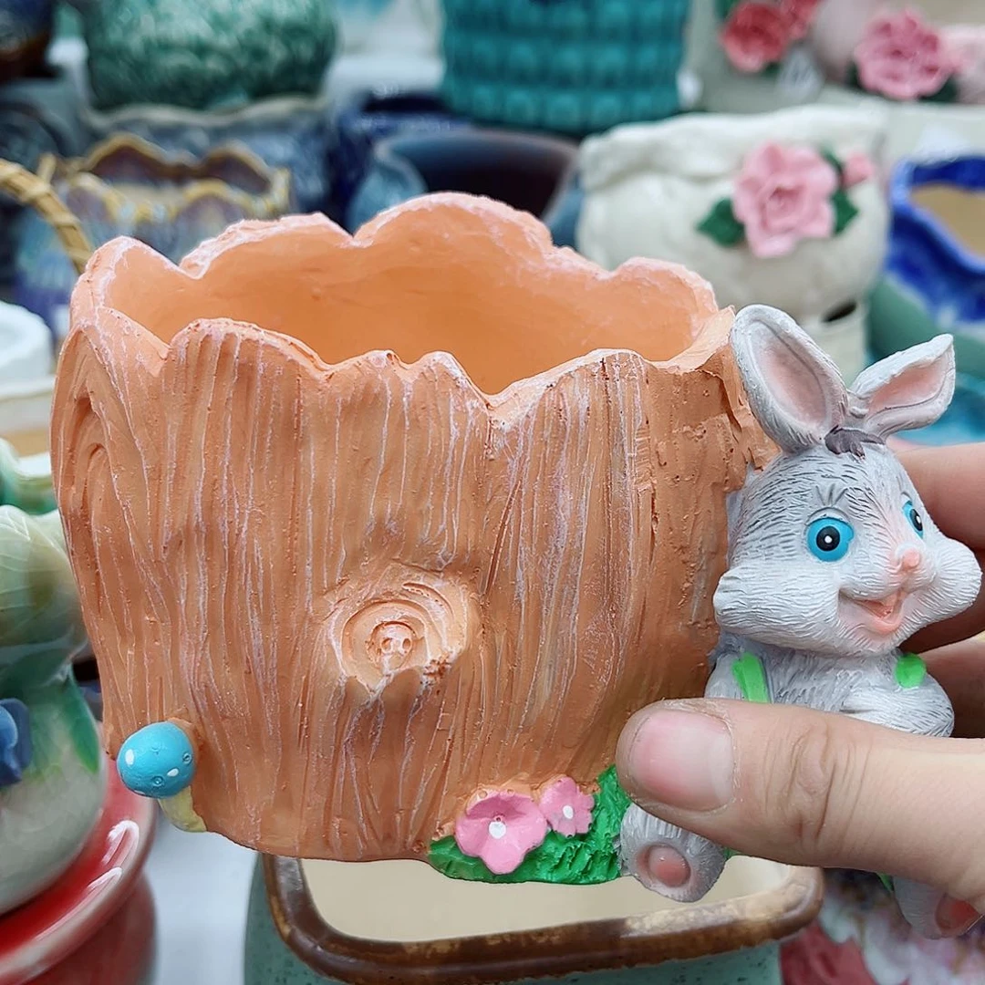 多肉绿植陶瓷花盆