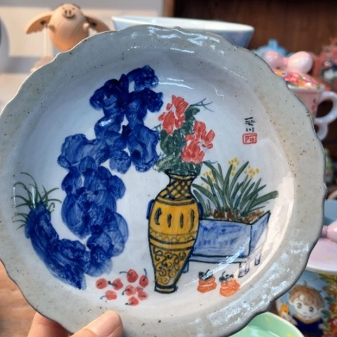 炉景德镇釉下手绘陶瓷
