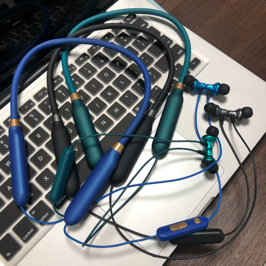 95新  AVIOT HZX-BT挂脖式蓝牙耳机运动通用时尚