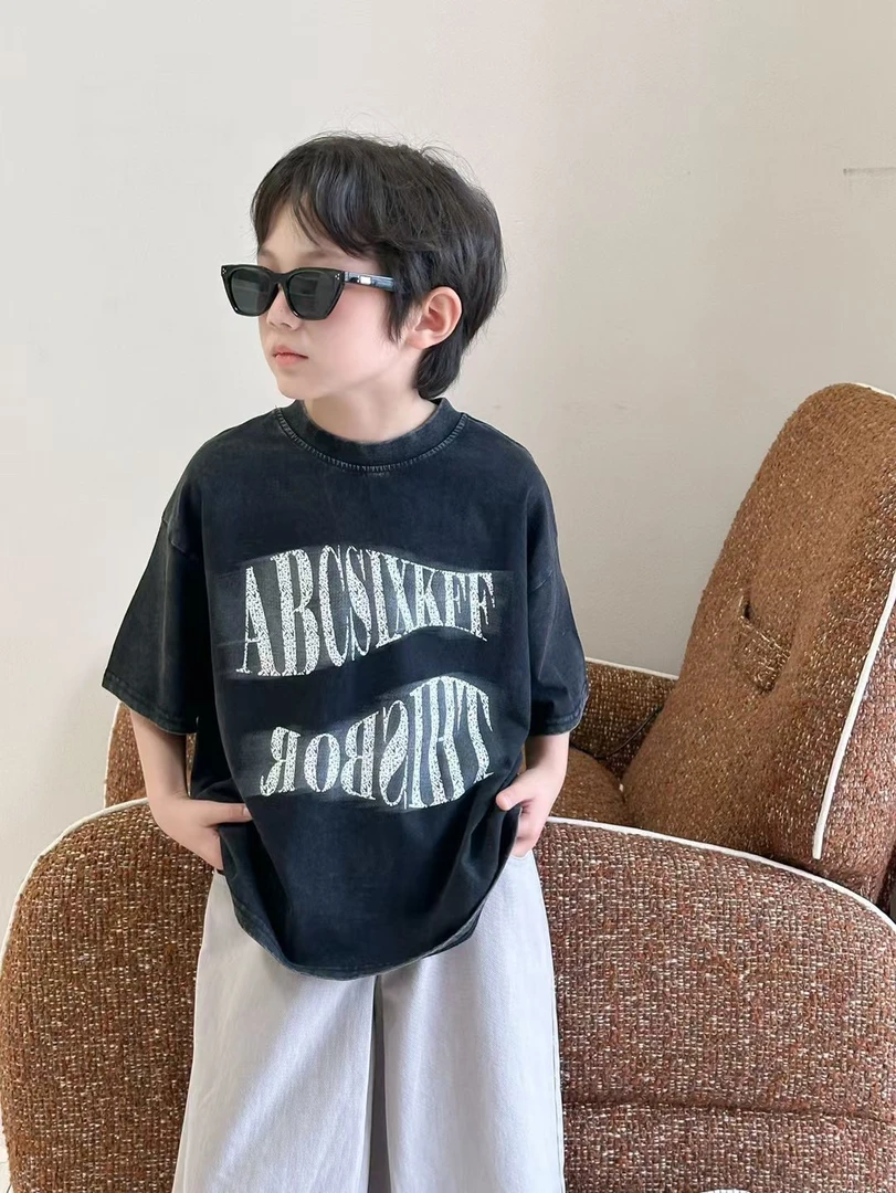 TUANTUAN 2025夏中性款宽松休闲上衣