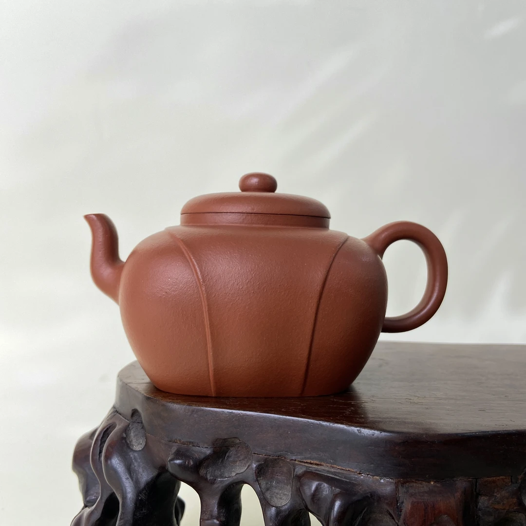 宜兴手工紫砂陶 （储小珍）茶壶GP4207-20