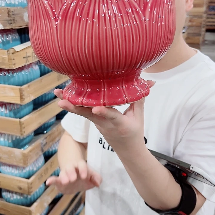 有孔，满10元发货多肉陶瓷花盆