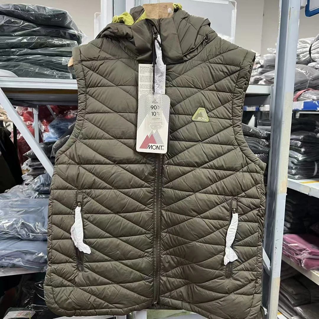 福惜 欧单女士羽羽马甲连帽 7610 7717 7738 7753