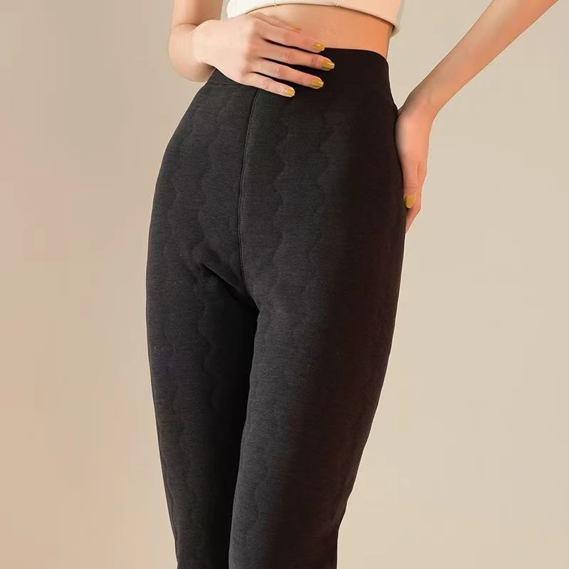 2025新款女款羊毛保暖裤-907