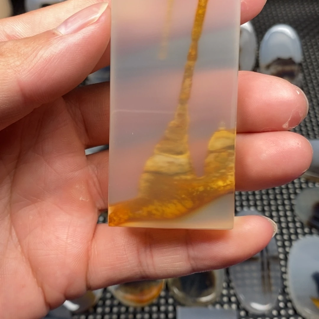 海***洋未镶嵌吊坠玛瑙/玉髓