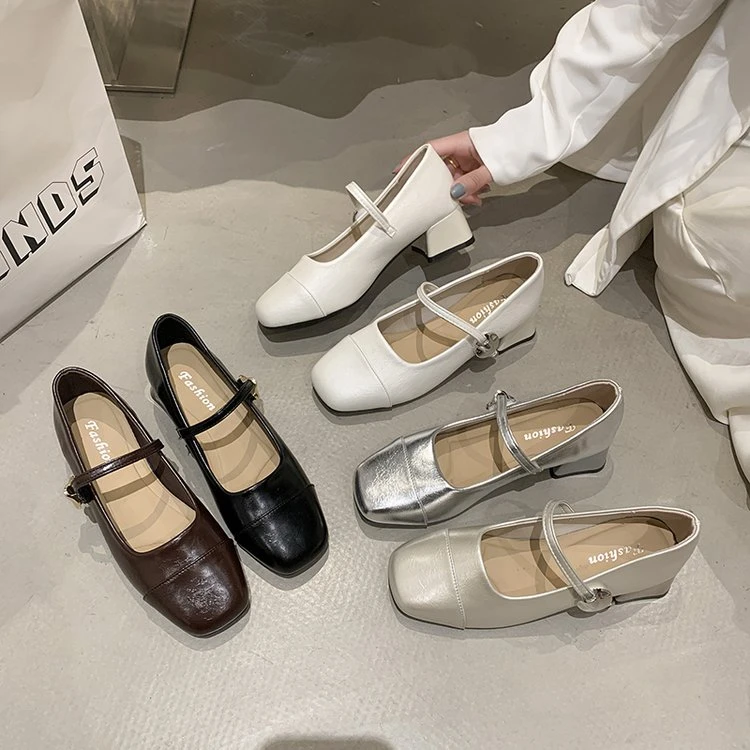 【运费补贴】【断码链接：001-060】玛丽珍单鞋女2025新款春秋季法式