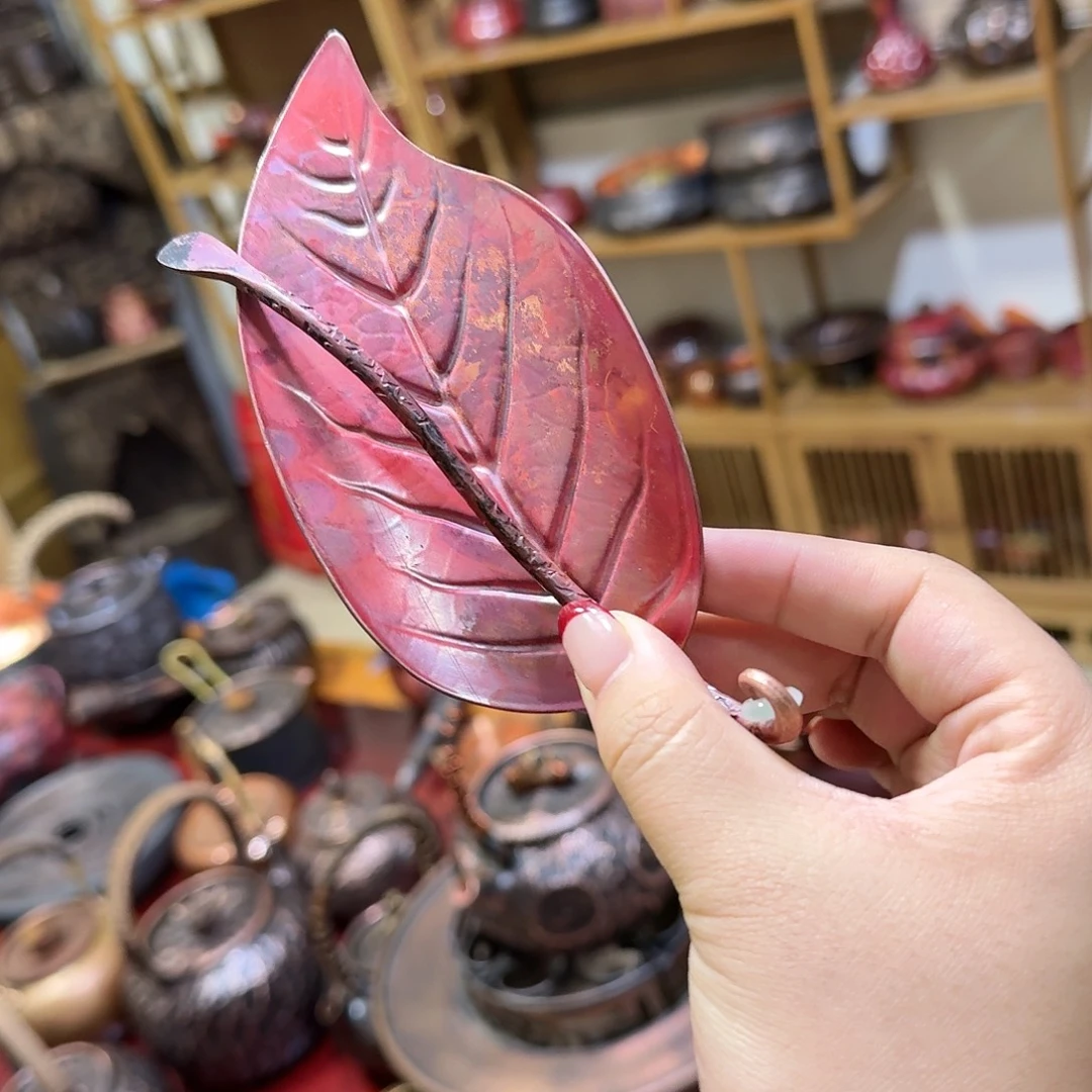 紫铜手工制作摆件一个
