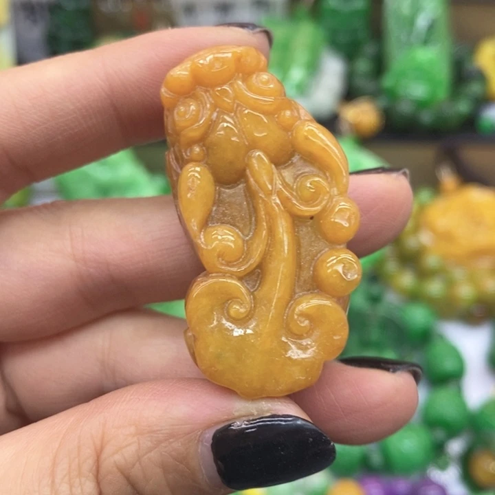 翡翠未镶嵌手链项链6