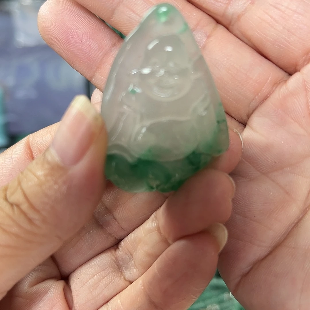 石英质玉合金吊坠(不含链)