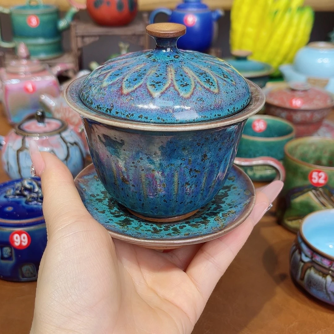 瓷片禹州钧瓷艺术作品