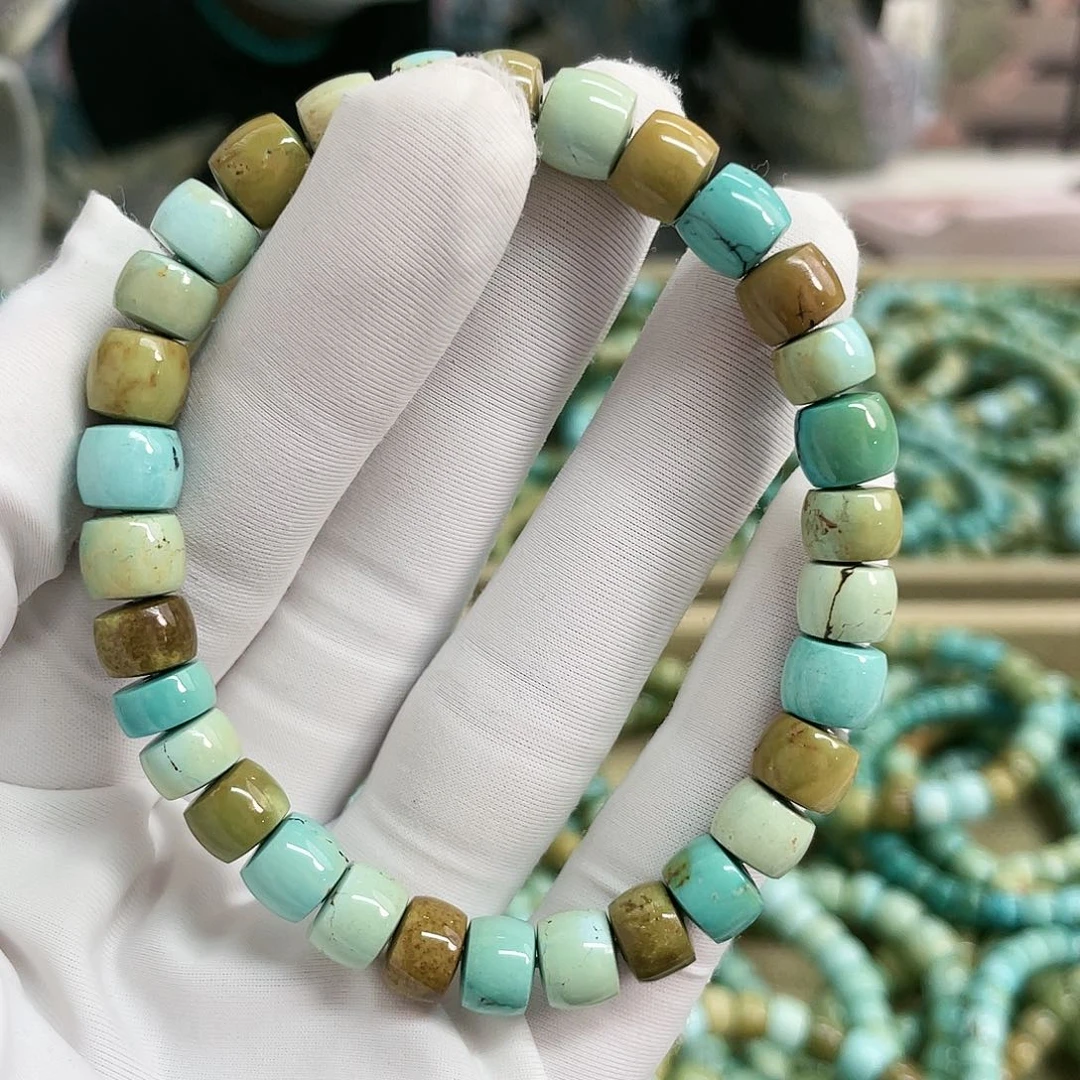 【闪购商品】绿松石珠宝奇石未镶嵌卡7