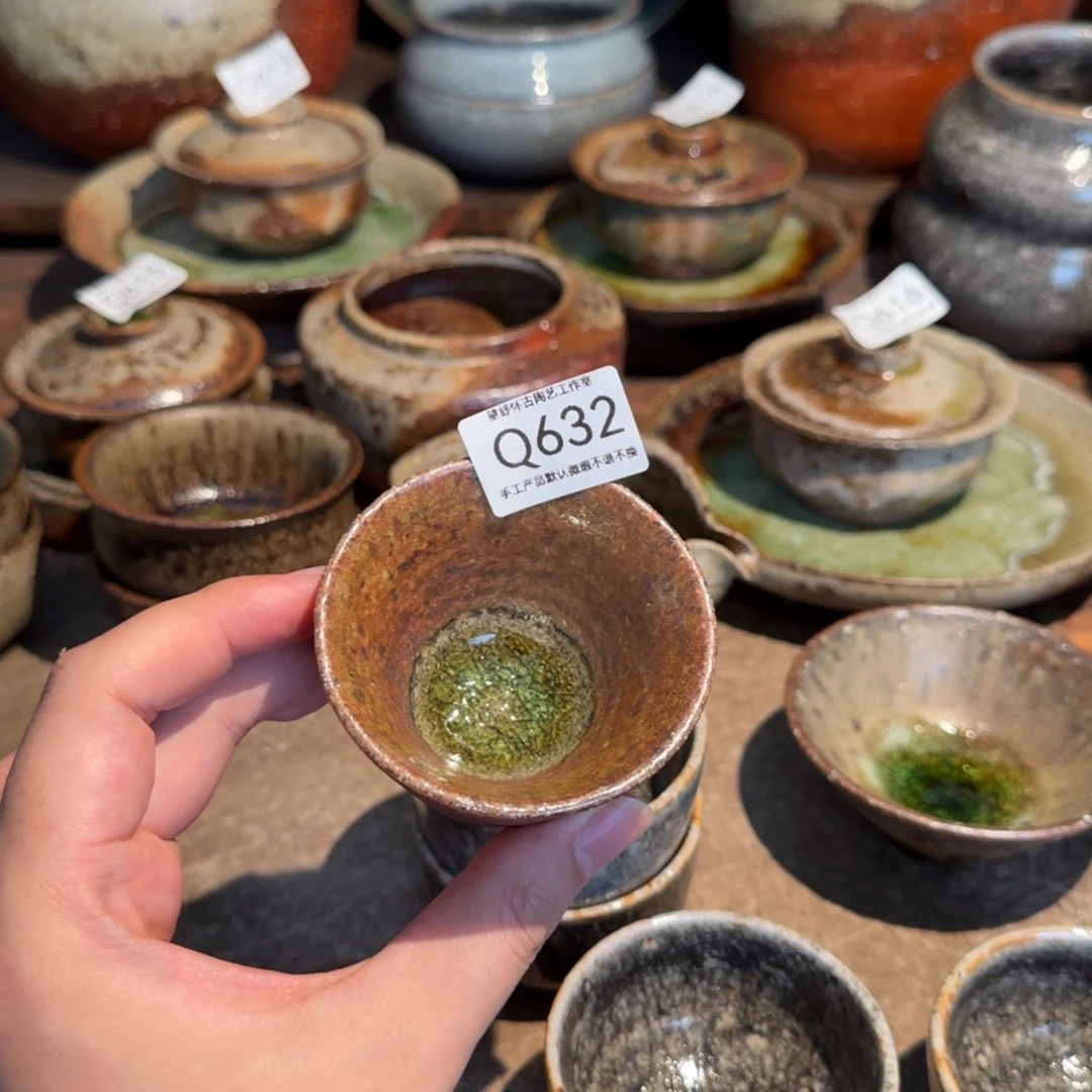 美***绘手工茶器非柴烧Q632
