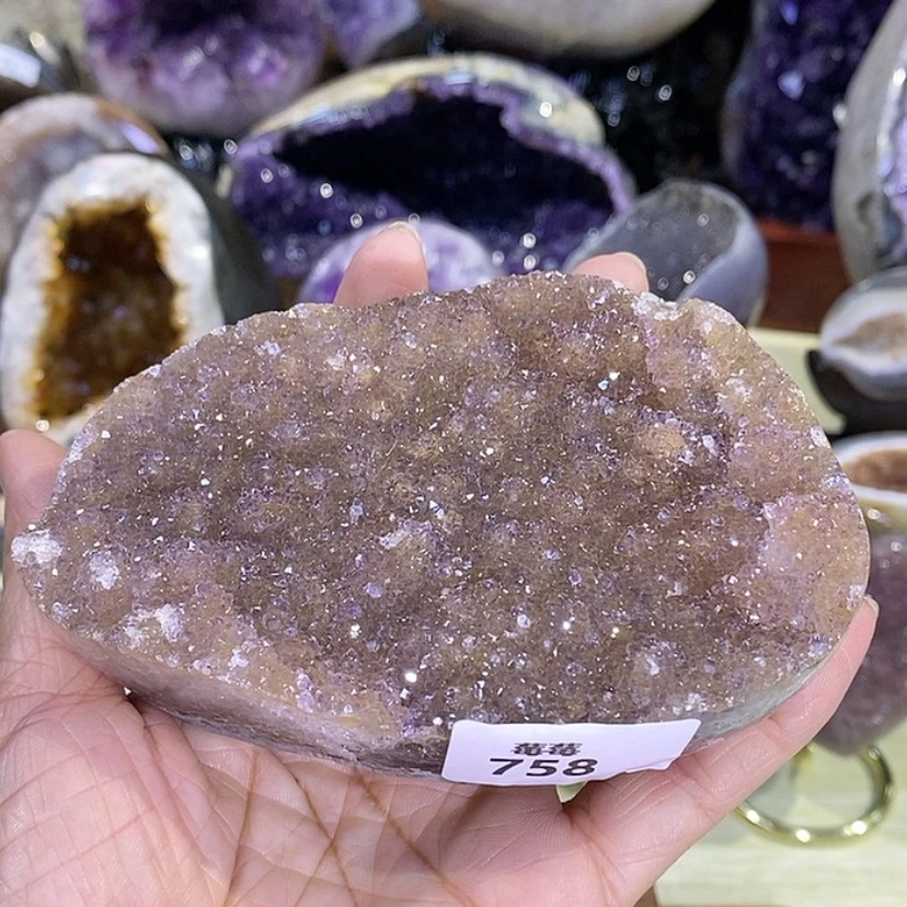 【闪购商品】未镶嵌珠宝半成品紫晶