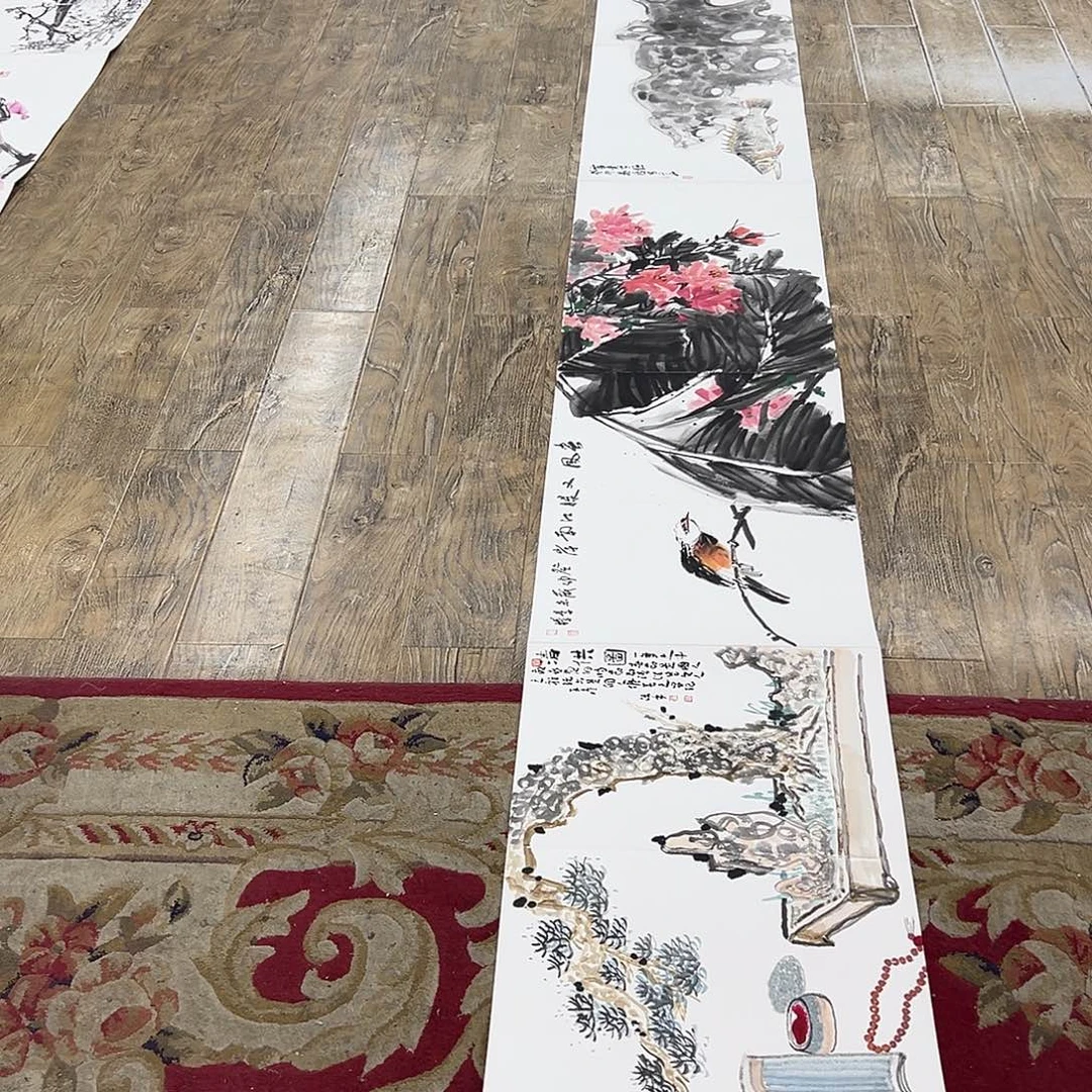 国画老师艺术精品