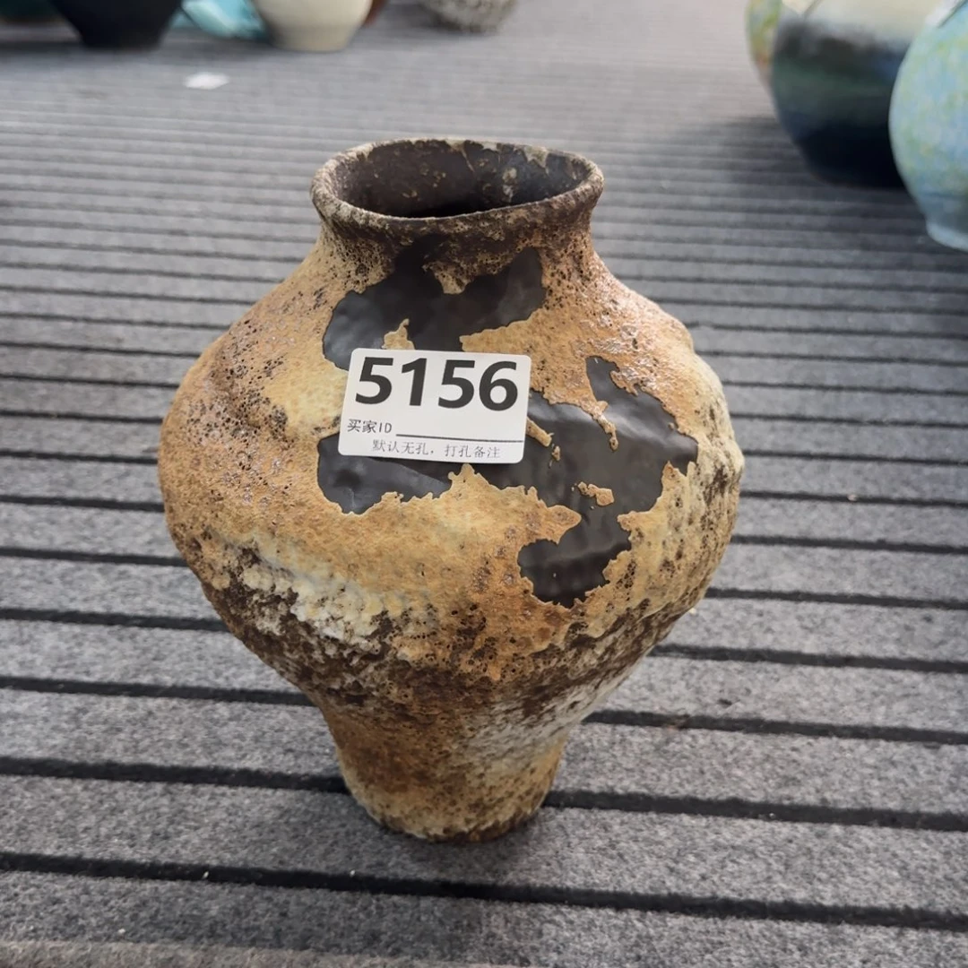 用***0摆件景德镇高温花瓶编码5156高28口8默认无孔