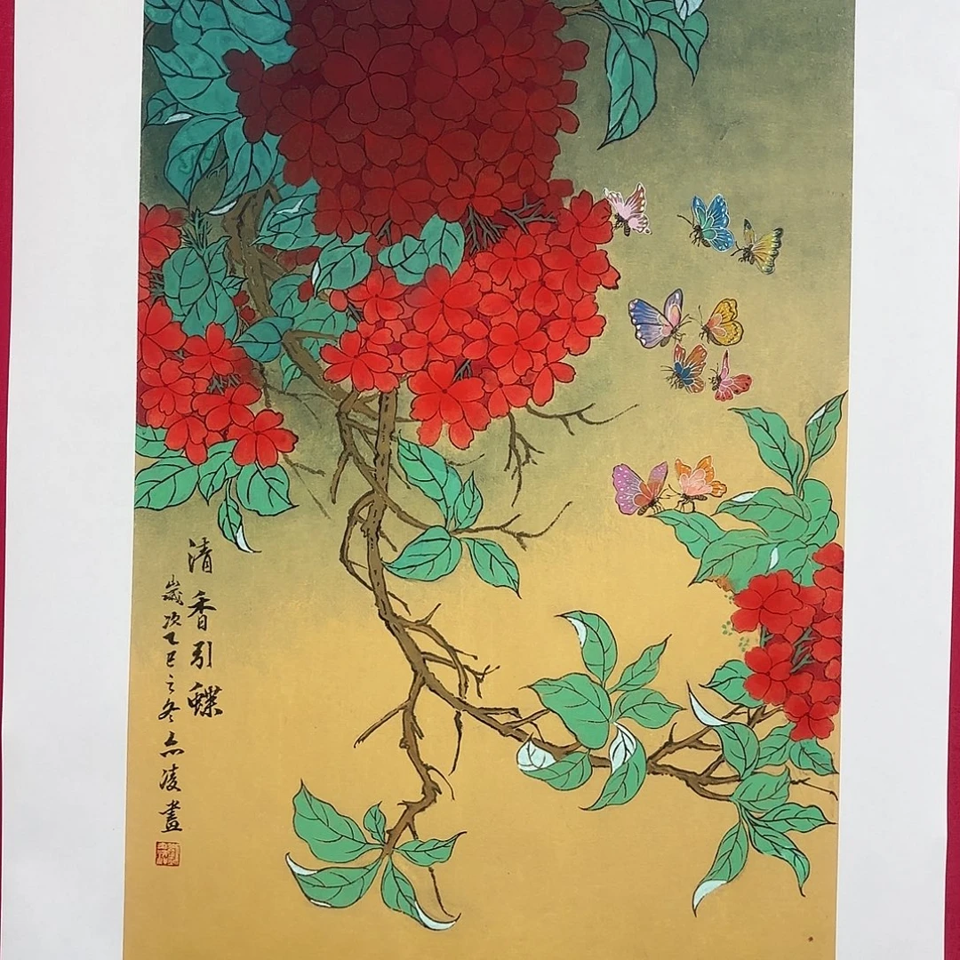 国画国画作品纯手绘
