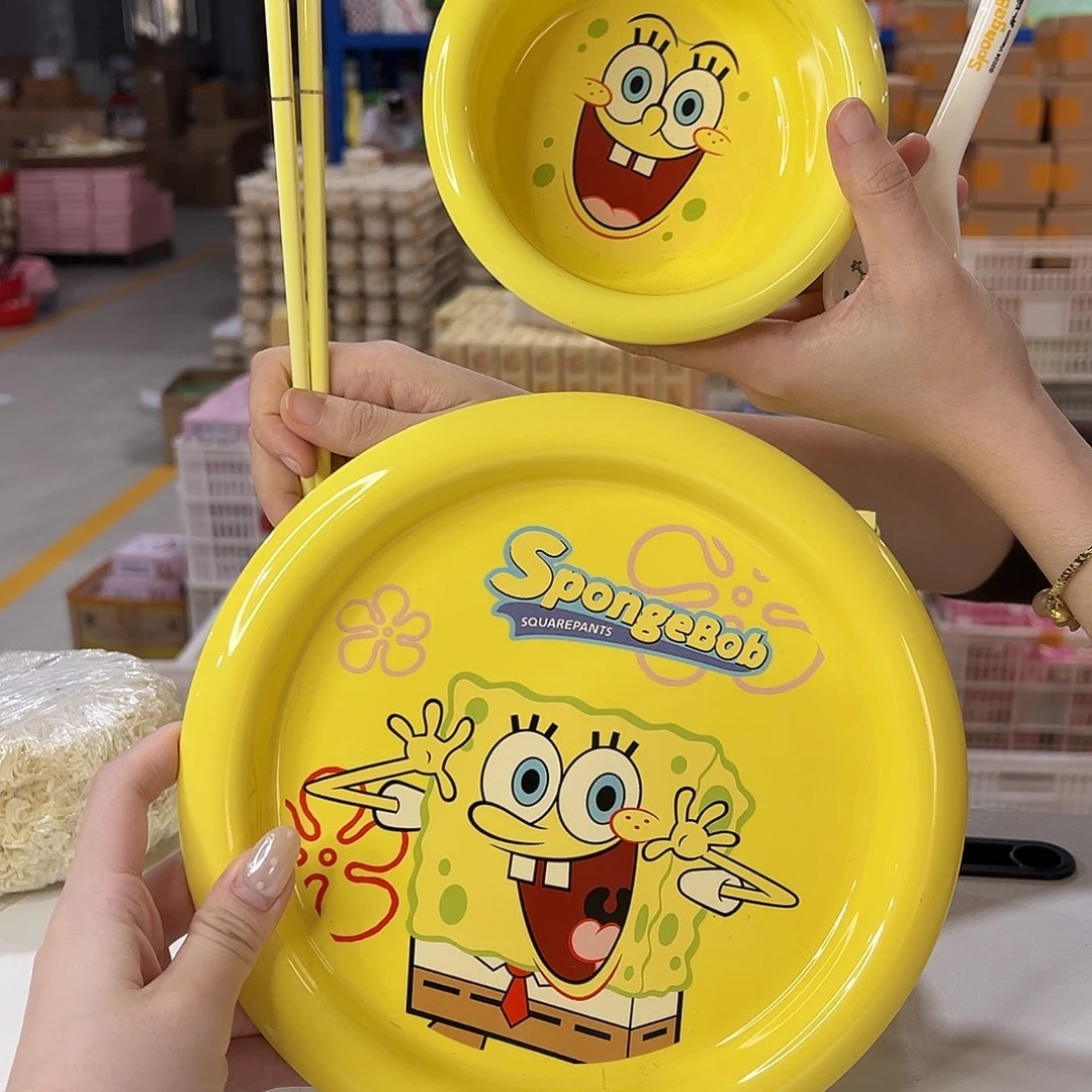 瓷海绵宝宝四件套陶瓷陶瓷陶瓷陶瓷