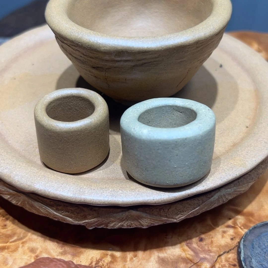 紫砂茶宠缘**山杯子玩具