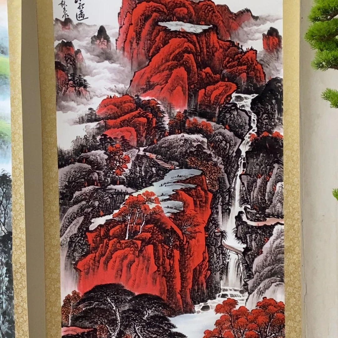 国画老师手笔手绘作品图N