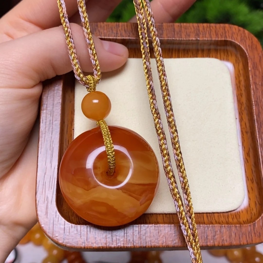 【闪购商品】蜜蜡颈饰未镶嵌项链