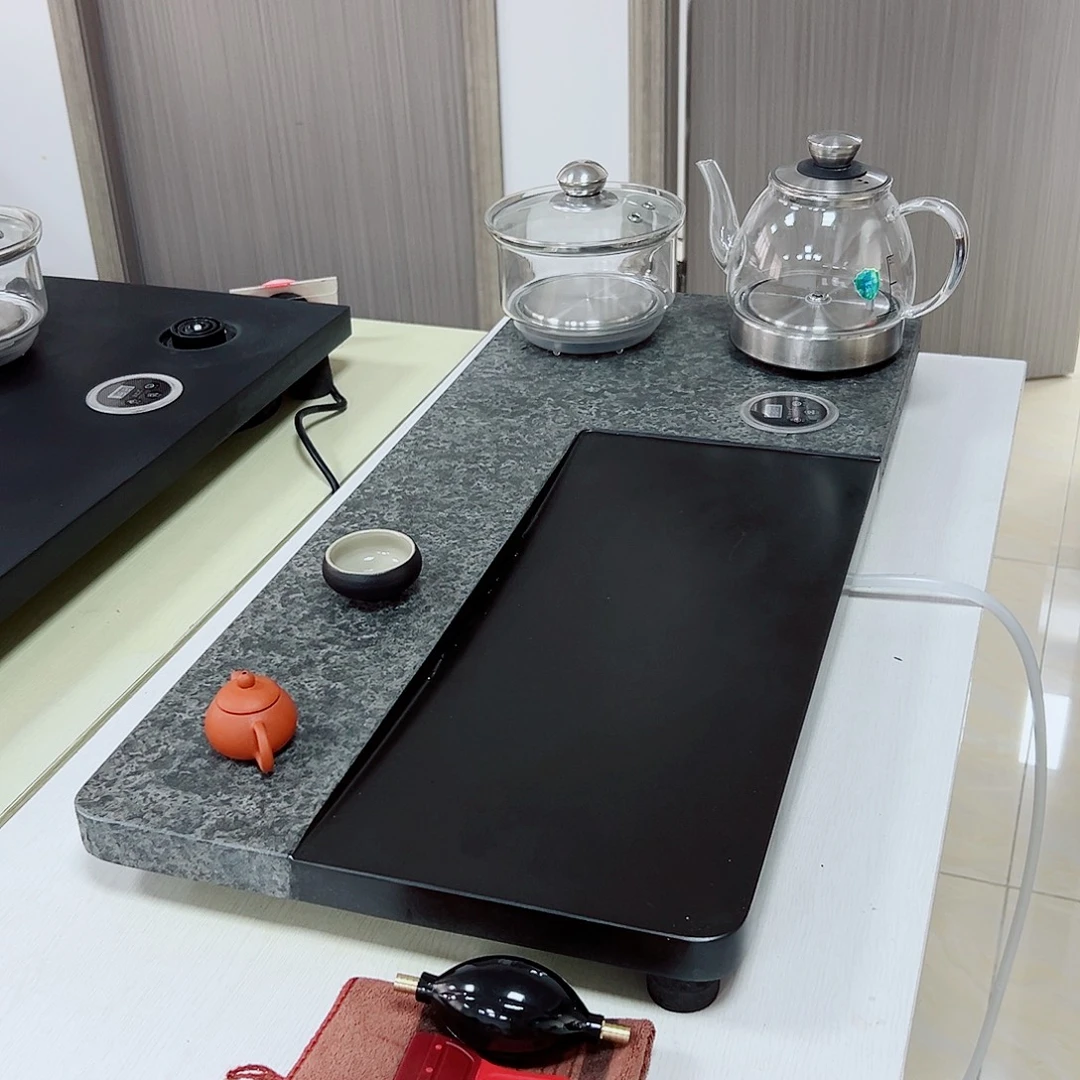 谢***谢乌金石茶盘带电器80-35-3