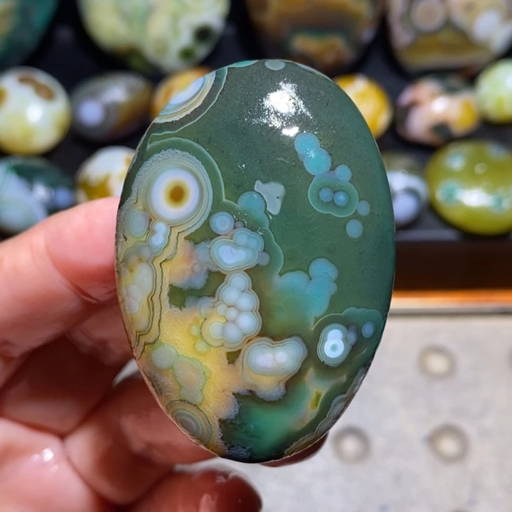 未镶嵌玛瑙/玉髓珠宝半成品21