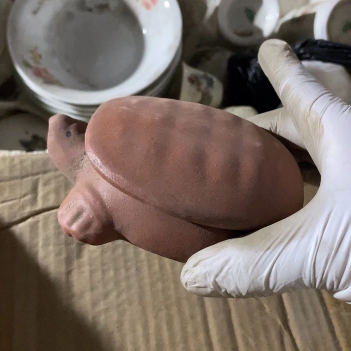 紫砂茶叶罐陶瓷艺术摆件