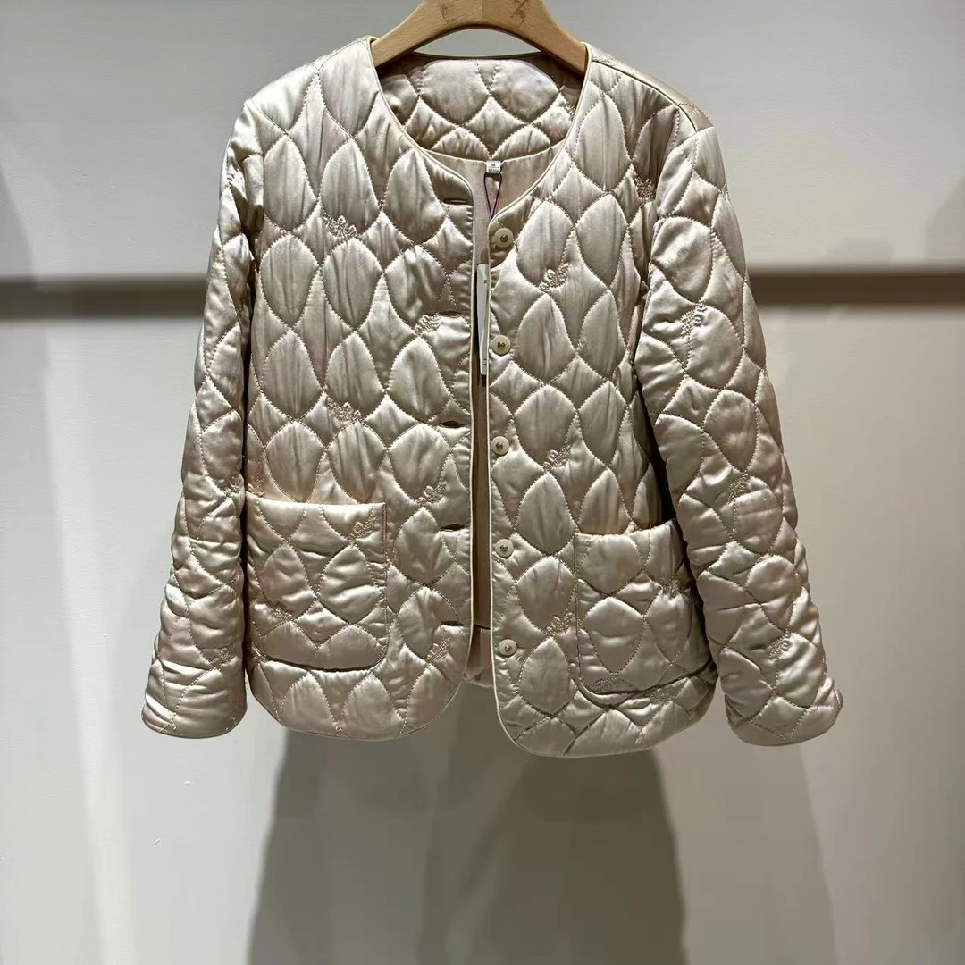 【日月禾】20256新款100%桑蚕丝加厚棉衣MY2303