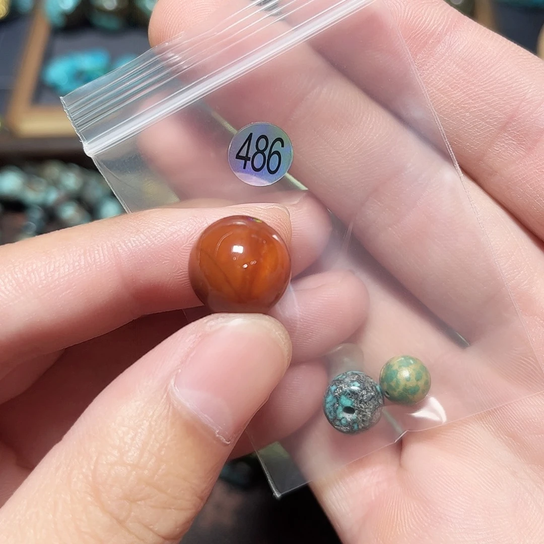 天***边未镶嵌圆珠桶珠老型手串！！玛瑙/玉髓