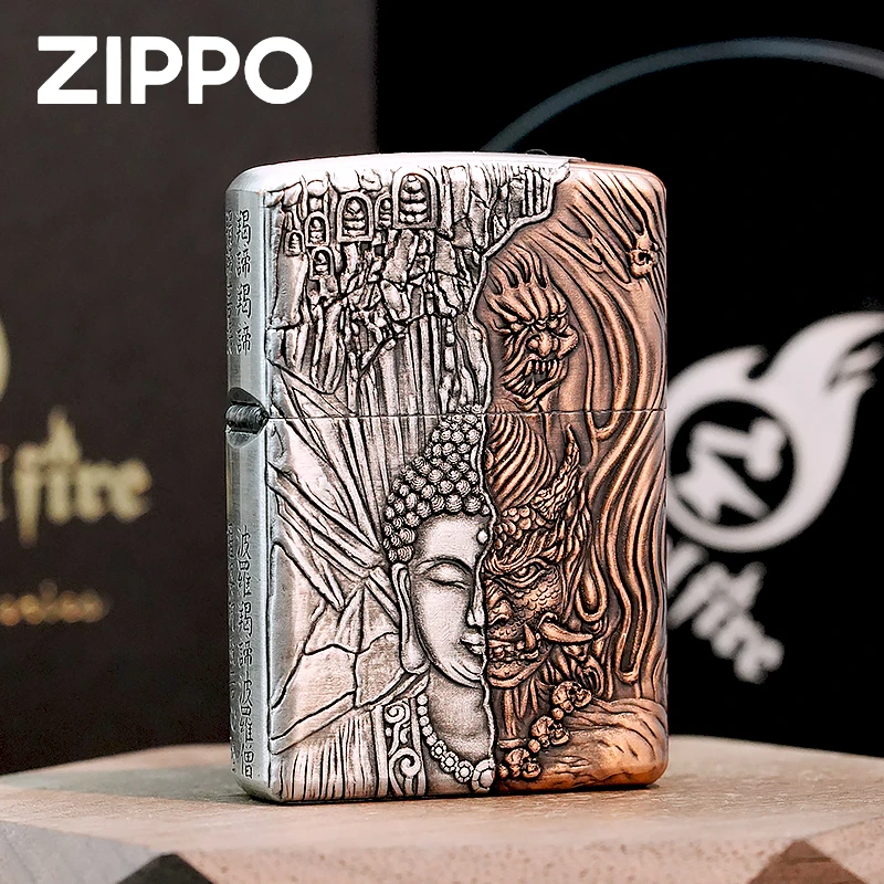 Zippo正品打火机/套壳善恶一念之间DY9902TJ【俊昊】